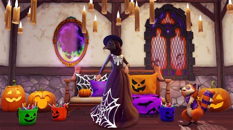 Get spooky with the Disney Dreamlight Valley Halloween decor