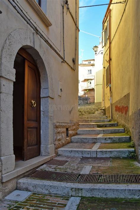 The Old Town of Campobasso, Italy. Stock Photo - Image of road, garden ...