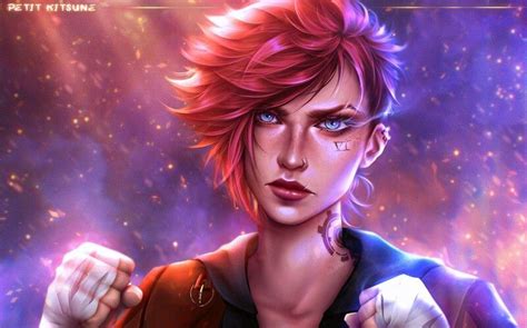 ArtStation - Vi arcane fanart, Stella Colorado in 2022 | Fan art ...