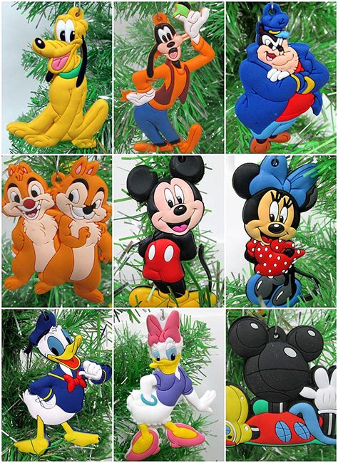 Buy Mickey Mouse Clubhouse Deluxe 9 Piece Holiday Christmas Tree ...