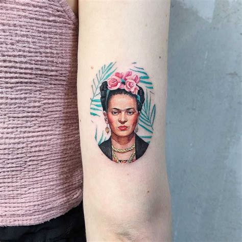 Frida Kahlo tattoo by Eden Kozo - Tattoogrid.net