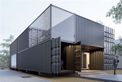 Container Office Design on Behance