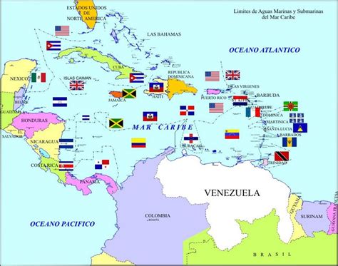 Historia do Caribe | Geografia mundial, Caribe, Mapa