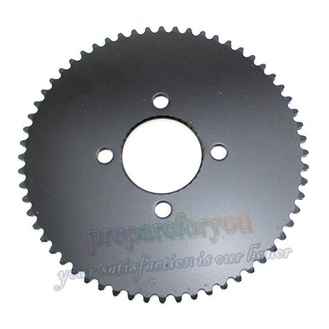 60 Tooth #35 Chain Rear Sprocket For Mini Bike Go Kart Trike ATV ...