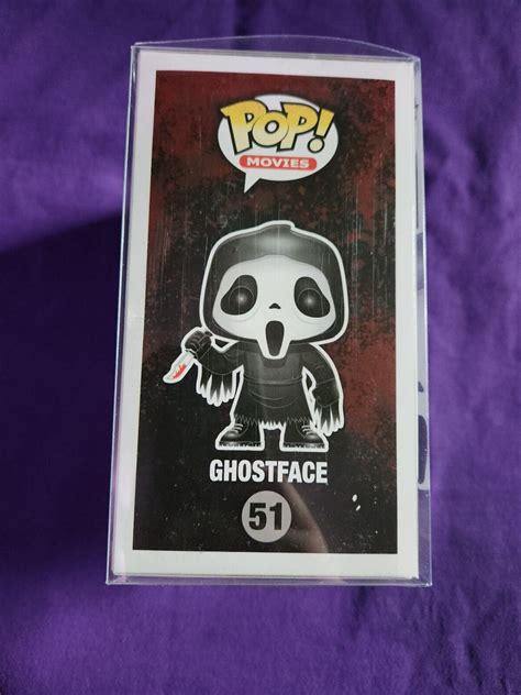 Scream / Ghostface Funko POP! Figure #51 (AUTHENTIC w/ blood splattered knife) | eBay