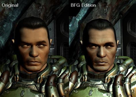 Doom 3 marine looks kinda older in the BFG Edition : r/Doom