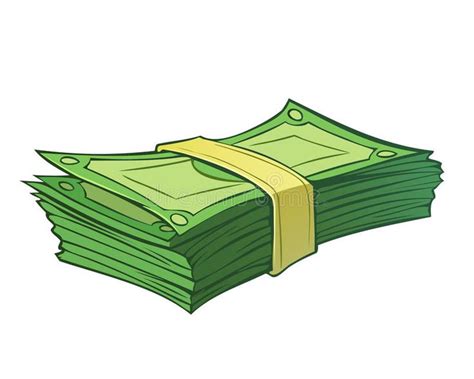 Stack of money. Cartoon stack of money on white , #Affiliate, #money, #Stack, #Cartoon, #white ...