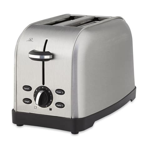 Oster TSSTTRWF2S-001 2-Slice Toaster Brushed Stainless Steel/Black