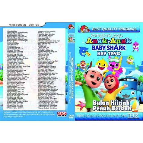 Mp5 Compilation Of Children Songs (Baby Shark, Upin Ipin, Hey Tayo) | Shopee Philippines