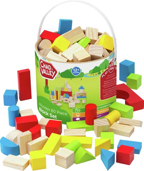 Chad Valley Wooden 80 Piece Block Set Reviews