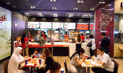 KFC restaurant interior in Bangkok – Stock Editorial Photo © teamtime #98830760