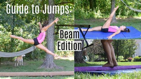 Guide to Balance Beam Jumps: Tips & Techniques!! Everyday Gymnastics - YouTube
