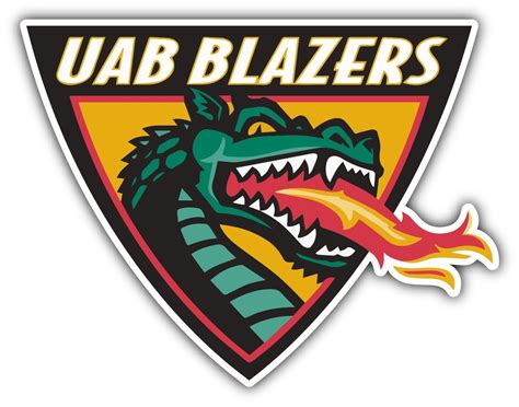 UAB Blazers University College NCAA Car Bumper Vinyl Sticker Decal 5"X4" | eBay | Uab blazers ...