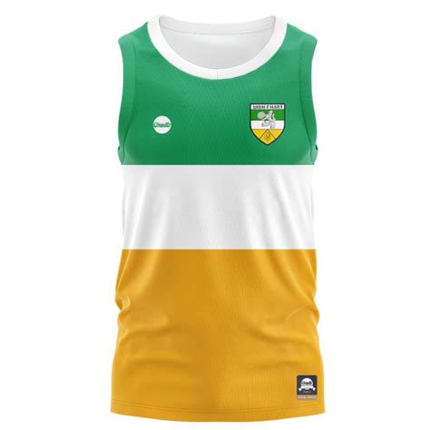 Offaly Sleeveless Vest – Irish Gift & Sports Shop – GAA, Soccer, Rugby, Hurling Jerseys & More