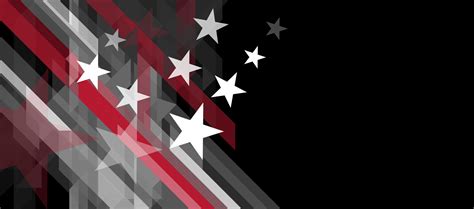 USA flag with a red line 37152502 Vector Art at Vecteezy