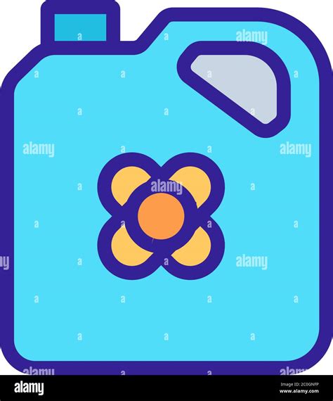canola oil canister icon vector outline illustration Stock Vector Image & Art - Alamy