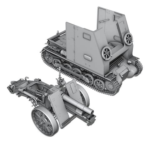 Panzerkampfwagen 1 - Panzer 1 Collection 3D Model - FlatPyramid