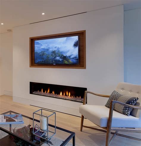 Design Tip - Recess A TV Above A Fireplace