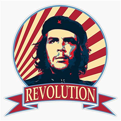 Che Guevara Revolution Decal Vinyl Bumper Sticker 5" | WantItAll