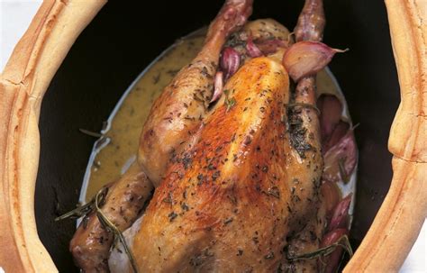 Guinea Fowl Baked with Thirty Cloves of Garlic | Recipes | Delia Smith