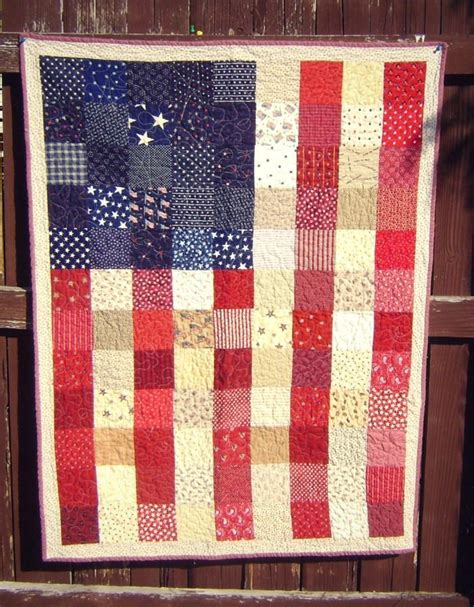 American Flag Quilt Tutorial | FaveQuilts.com