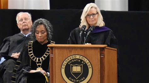 Former US Congresswoman Liz Cheney Urges Graduates Not to Compromise ...