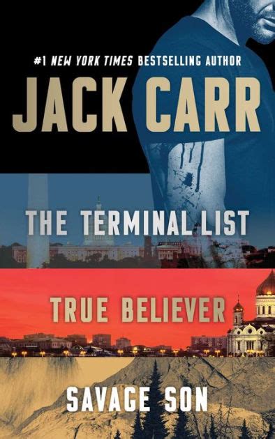 Jack Carr Boxed Set: The Terminal List, True Believer, and Savage Son by Jack Carr, Paperback ...