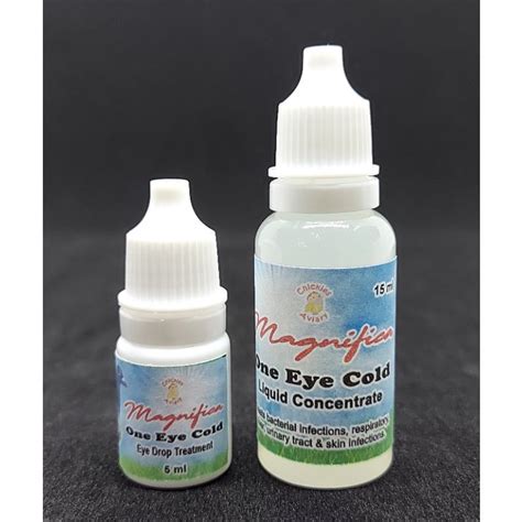 Magnifica One Eye Cold Treatment SET (15ml Liquid Concentrate + 5ml Eye ...