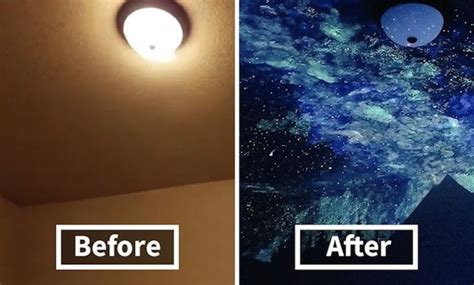 Kids Bedroom Ideas: Woman Creates Glow-In-The-Dark Galaxy Painting Discover the season's newest ...