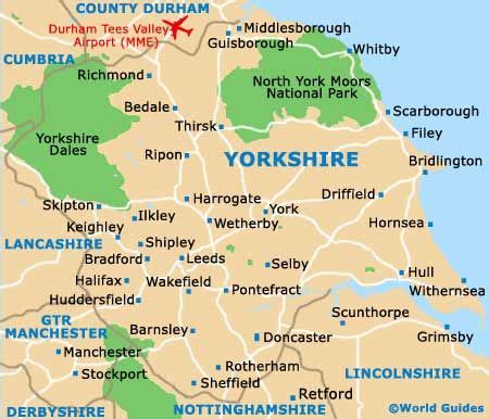 South Yorkshire | Yorkshire england, England karte und Landkarte