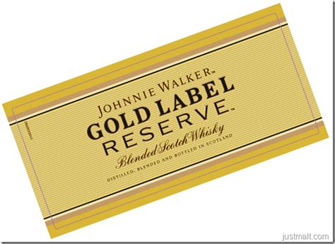 Johnnie Walker Gold Label Reserve ~ Just Malt