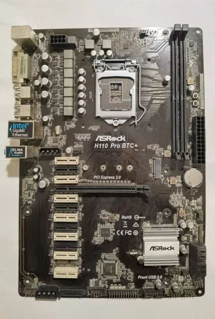 ASROCK H110 PRO BTC LGA1151+ 13x PCI-x Motherboard £46.80 - PicClick UK