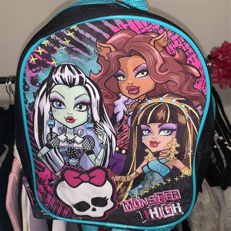 Monster high mini backpack super cute , with... - Depop