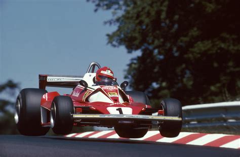 Niki Lauda, Ferrari 312 T2, 1976 German GP at Nürburgring. | Ferrari ...