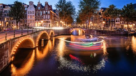 Amsterdam Night Wallpapers - Wallpaper Cave