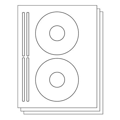 Avery Compatible 5931 8931 CD & DVD Labels for Inkjet & Laser Printers – OfficeSmartLabels
