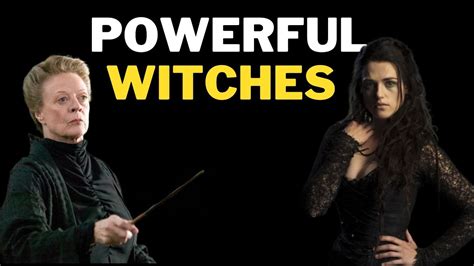 Exploring the 6 most powerful witches of all time - Harry Potter - YouTube