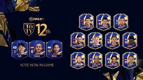 FIFA 21: Vote for the 12th TOTY – Follow the live stream on Twitch ...