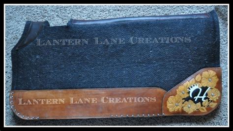 Custom Saddle Pads made by Lantern Lane Creations