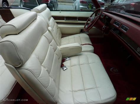 White Interior 1976 Cadillac Eldorado Convertible Photo #49420510 ...