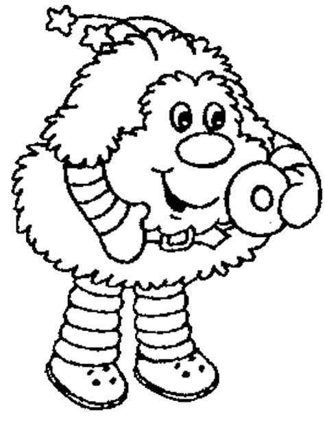 Rainbow Brite Coloring Pages