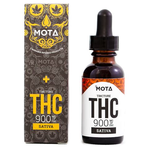 Sativa Tincture – 900mg THC – OMD