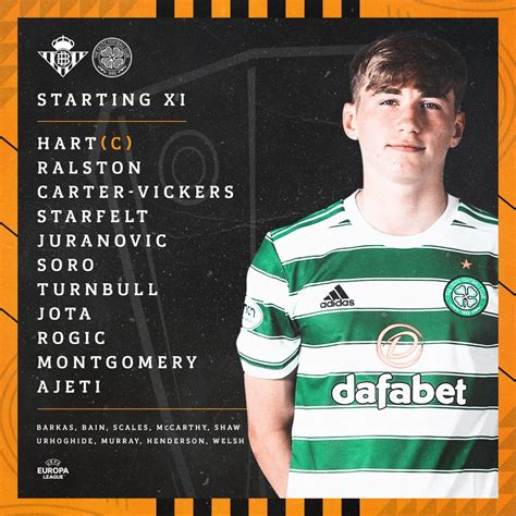 Lineup : r/CelticFC