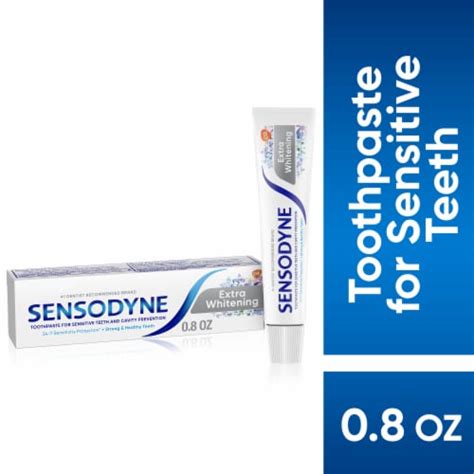 Sensodyne, Toothpaste For Sensitive Teeth and Cavity Protection, Extra ...