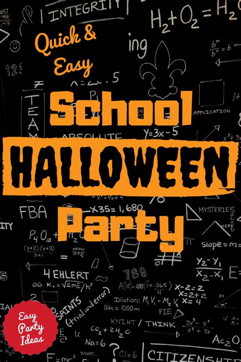 School Halloween Party Ideas School Halloween Party, Halloween Party ...