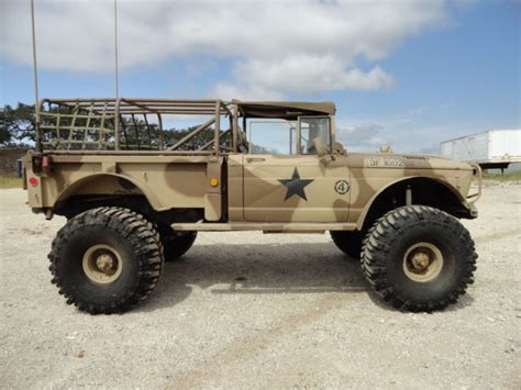 JEEP Kaiser M715 Rock crawler 4X4 Camo rear steer V8 ARMY '67 - 00000000000016584