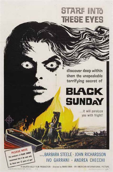 Movie Poster Shop Presents The Top 100 Best Vampire Movie Posters - Black Sunday (1975)