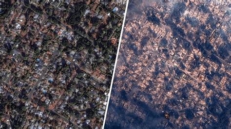 See before-after satellite images from the Eaton Fire – NBC Los Angeles