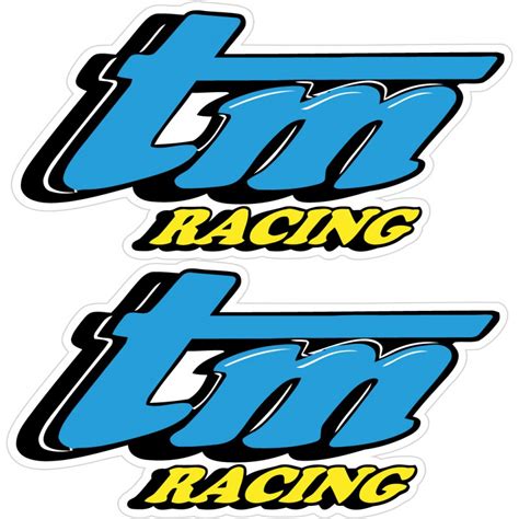 Tm Racing Logo Stickers Decals 2x - DecalsHouse