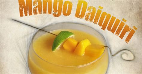 The MARTINI DIVA: MANGO DAIQUIRI Cocktail Recipe